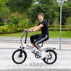 Electric Bikes Mountain Bike E-BIKE 20'' Folding E-Citybike Bicycle 350W E 220