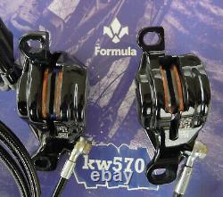 Formula System T1 Glossy Black With Tfra Fcs Front / Fornt + Post/Rear Used