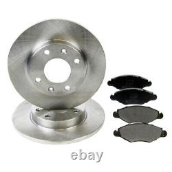 Front Brake Kit Discs Pads Set 247mm Solid Bosch System 206 SW Pagid
