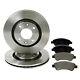 Front Brake Kit Discs & Pads Set 256mm Vented Ate System Vauxhall Vectra B Pagid