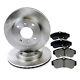 Front Brake Kit Discs & Pads Set 256mm Vented Lucas System Fits Nissan By Pagid