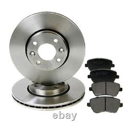 Front Brake Kit Discs & Pads Set 260mm Vented Lucas System Renault Modus Pagid