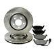 Front Brake Kit Discs & Pads Set 280mm Vented Ate System Skoda Octavia By Pagid