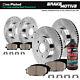Front And Rear Disc Rotors & Ceramic Brake Pads For Mitsubishi Eclipse Galant