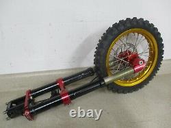 HONDA CRF50 SANO SYSTEMS BOMBSHELL FRONT FORKS With 12 WHEEL HUB M137