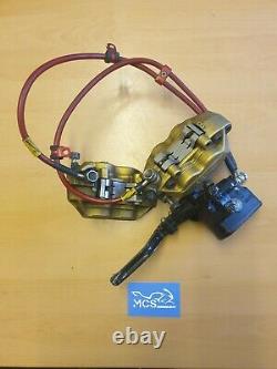 Honda Cbr600rr Complete Front Brake System Calipers Lines Master Cylinder 03-04