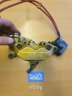 Honda Cbr600rr Complete Front Brake System Calipers Lines Master Cylinder 03-04