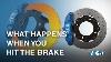 How The Braking System Works Types Of Brake Disc Car Part 4 Abs
