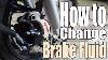 How To Bleed Your Motorcycle Disk Brake System Disk Brake Vlog Mio