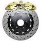 Jpm Forged Rs Big Brake 6pot Caliper Anodized Gold 14 Drill Disc For A4 B8