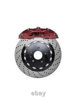 JPM RS Anodize RED Forged Big Brake 6pots Caliper 355mm 2PCS Disc for BMW E90