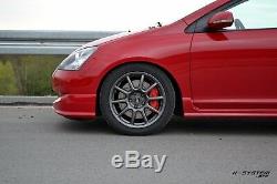 K-SYSTEM. Pro HONDA CIVIC EP3 / FN2 TYPE-R BREMBO 4-POT 324x30 BIG BRAKE KIT