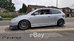 K-SYSTEM. Pro HONDA CIVIC EP3 / FN2 TYPE-R BREMBO 4-POT 324x30 BIG BRAKE KIT