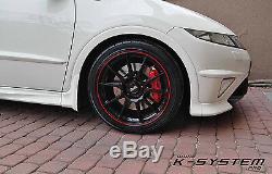 K-SYSTEM. Pro HONDA CIVIC EP3 / FN2 TYPE-R BREMBO 4-POT 324x30 BIG BRAKE KIT