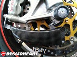 Kawasaki Ninja ZX10R CNC RACING Front Brake Cooling System KIT GP Ducts + Mount