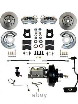 Leed Brakes Brake System Power Disc Conversion Front 4 Piston (FC0002-3405A)