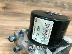 Mercedes Benz Oem W204 C250 C300 Abs Brake Pump System Hydraulic Esp Anti Lock