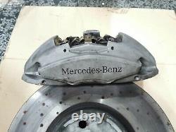 Mercedes C-class W205 C205 C43 Amg Front Brake System Calipers + Discs