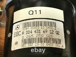 Mercedes W211 R230 Abs Brake Pump System Hydraulic Sbc Anti Lock Oem (03 09)
