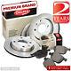 Opel Movano 10- Fwd 2.3 Cdti Fwd 123bhp Front Brake Pads Discs 302mm Vented