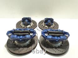 Original BMW F10 F06 F12 F13 M Set Sports Brake Brake Discs Brake Calipers Blue