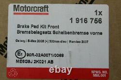 Original Brake Discs + Brake Pads Front Ford Mondeo MK5 2037502+ 1916756