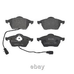 P85026 Front Brake Pads Teves Brake System Integrated Wear Indicator By Brembo
