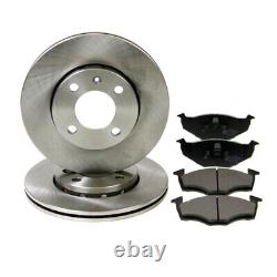 Pagid Front Brake Kit Discs & Pads Set 239mm Vented VW II System VW Polo 6N1