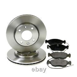 Pagid Front Brake Kit Discs & Pads Set 247mm Vented ATE System Fits Peugeot 206