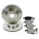 Pagid Front Brake Kit Discs & Pads Set 288mm Vented Ate System Seat Leon Inc Fr