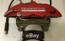 Peugeot RCZ-R / 308 GTI Alcon front braking system incl. Rotors
