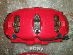 Porsche Cayenne 958 Front and Rear Brake Turbo Calipers original full set 92A