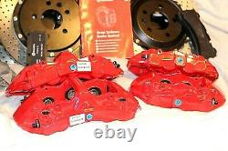 Read Full Brembo Big Brake Kit Gran Turismo System Front Rear Calipers Rotor BBK