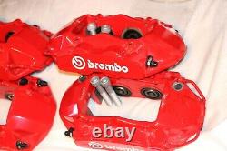 Read Full Brembo Big Brake Kit Gran Turismo System Front Rear Calipers Rotor BBK