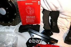 Read Full Brembo Big Brake Kit Gran Turismo System Front Rear Calipers Rotor BBK