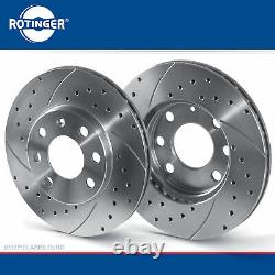 Rotinger Sport Brake Discs Set Front Axle Mercedes Benz