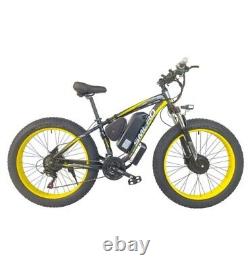 SALE NEW SMLRO 26 Fat Tyre 48V 2000W 21 Speed LCD Black Yellow Blue Red E-Bike
