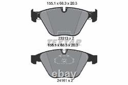 TEXTAR Brake Discs & Pads Front Braking Service Set Fits BMW 3 Series X1