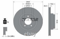 TEXTAR Brake Discs & Pads Front & Rear Braking Service Set Fits BMW 3 Series