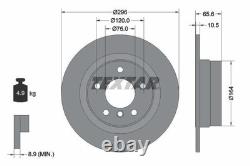 TEXTAR Brake Discs & Pads Front & Rear Braking Service Set Fits BMW 3 Series