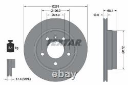 TEXTAR Brake Discs & Pads Front & Rear Braking Service Set Fits BMW 3 Series