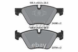 TEXTAR Brake Discs & Pads Front & Rear Braking Service Set Fits BMW 3 Series