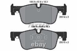 TEXTAR Brake Discs & Pads Front & Rear Braking Set Fits BMW 1 Series 2 Series