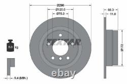 TEXTAR Brake Discs & Pads Front & Rear Braking Set Fits BMW 1 Series 2 Series