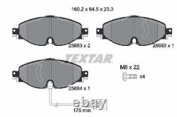 TEXTAR Brake Discs & Pads Front & Rear Fits Seat Leon Leon ST Skoda Octavia