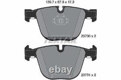 TEXTAR Brake Pads Front & Rear Braking Service Set Fits BMW 1 Series 3 Series