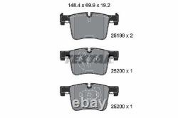 Textar Front Discs & Brake Pads Braking Service Kit Fits BMW 1 Series 2 Series