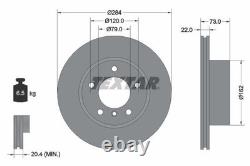 Textar Front Discs & Brake Pads Braking Service Kit Fits BMW 1 Series 2 Series