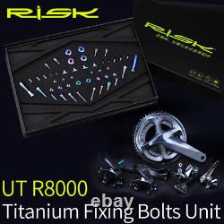 Titanium Screws Bolt Set for Bicycle Derailleur System Shimano ULTEGRA UT R8000