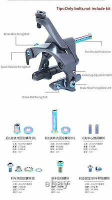 Titanium Screws Bolt Set for Bicycle Derailleur System Shimano ULTEGRA UT R8000